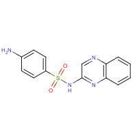 59-40-5 Sulfaquinoxaline chemical structure