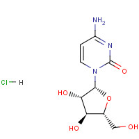69-74-9 1-beta-D-Arabinofuranosylcytosine hydrochloride chemical structure