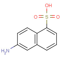 81-05-0 6-Amino-1-naphthalenesulfonic acid chemical structure
