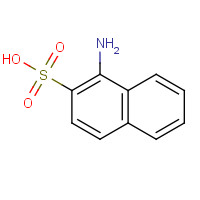 81-06-1 1-AMINO-2-NAPHTHALENESULFONIC ACID chemical structure