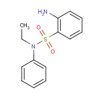 81-10-7 2-Amino-N-ethylbenzenesulfonanilide chemical structure