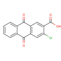 84-32-2 2-CHLOROANTHRAQUINONE-3-CARBOXYLIC ACID chemical structure