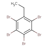 85-22-3 2,3,4,5,6-PENTABROMOETHYLBENZENE chemical structure