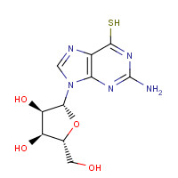 85-31-4 6-THIOGUANOSINE chemical structure