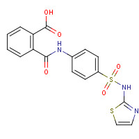 85-73-4 Phthalylsulfathiazole chemical structure