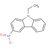 86-20-4 9-Ethyl-3-nitrocarbazole chemical structure