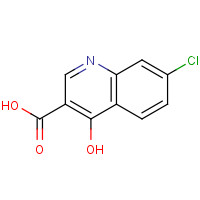 86-47-5 7-CHLORO-4-HYDROXY QUINOLINE-3-CARBOXYLIC ACID chemical structure