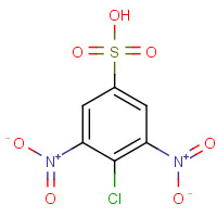 88-91-5 4-CHLORO-3,5-DINITROBENZENESULFONIC ACID chemical structure