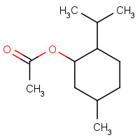 89-48-5 Menthyl acetate chemical structure