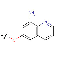 90-52-8 8-AMINO-6-METHOXYQUINOLINE chemical structure