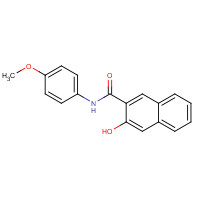 92-79-5 3-Hydroxy-4'-methoxy-2-naphthanilide chemical structure
