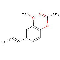 93-29-8 1-ACETOXY-2-METHOXY-4-(1-PROPENYL)BENZENE chemical structure