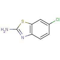 95-24-9 2-Amino-6-chlorobenzothiazole chemical structure
