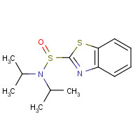 95-29-4 N,N-DIISOPROPYLBENZOTHIAZOLE-2-SULFENAMIDE chemical structure