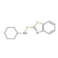 95-33-0 N-Cyclohexyl-2-benzothiazolesulfenamide chemical structure