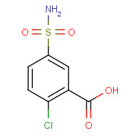 97-04-1 2-CHLORO-5-SULFAMOYLBENZOIC ACID chemical structure