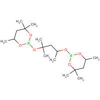 100-89-0 TRIHEXYLENEGLYCOL BIBORATE chemical structure