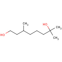 107-74-4 HYDROXYCITRONELLOL chemical structure