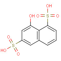 117-43-1 1-NAPHTHOL-3,8-DISULFONIC ACID chemical structure