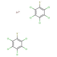 117-97-5 PENTACHLOROBENZENETHIOL ZINC SALT chemical structure