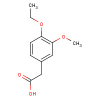 120-13-8 4-Ethoxy-3-methoxyphenylacetic acid chemical structure