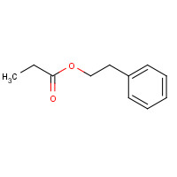 122-70-3 2-PHENYLETHYL PROPIONATE chemical structure