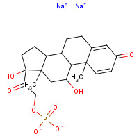 125-02-0 Prednisolone phosphate sodium chemical structure