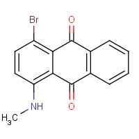 128-93-8 1-Methylamino-4-bromo anthraquinone chemical structure