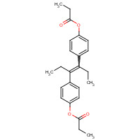 130-80-3 DIETHYLSTILBESTROL DIPROPIONATE chemical structure