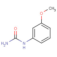 139-77-5 N-(3-METHOXYPHENYL)UREA chemical structure