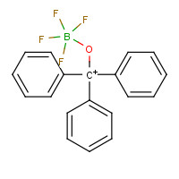 341-02-6 TRIPHENYLCARBENIUM TETRAFLUOROBORATE chemical structure