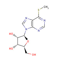 342-69-8 6-METHYLMERCAPTOPURINE RIBOSIDE chemical structure