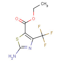 344-72-9 2-AMINO-4-TRIFLUOROMETHYL-THIAZOLE-5-CARBOXYLIC ACID ETHYL ESTER chemical structure