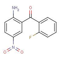 344-80-9 2-Amino-2'-fluoro-5-nitrobenzophenone chemical structure