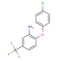 349-20-2 2-AMINO-4'-CHLORO-4-TRIFLUOROMETHYL DIPHENYL ETHER chemical structure