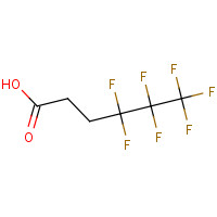 356-02-5 4,4,5,5,6,6,6-HEPTAFLUOROHEXANOIC ACID chemical structure