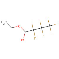 356-26-3 HEPTAFLUOROBUTYRALDEHYDE ETHYL HEMIACETAL chemical structure