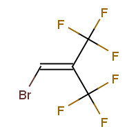 382-15-0 1-BROMO-2-(TRIFLUOROMETHYL)-3,3,3-TRIFLUORO PROP-1-ENE chemical structure