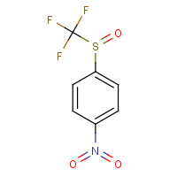 394-60-5 4-(TRIFLUOROMETHYLSULPHINYL)NITROBENZENE chemical structure