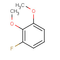 394-64-9 1-FLUORO-2,3-DIMETHOXYBENZENE chemical structure