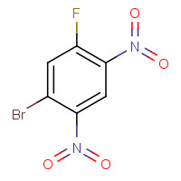 400-91-9 3-BROMO-4,6-DINITROFLUOROBENZENE chemical structure