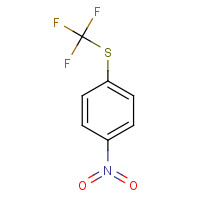 403-66-7 4-(Trifluoromethylthio)nitrobenzene chemical structure