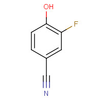 405-04-9 3-Fluoro-4-hydroxybenzonitrile chemical structure