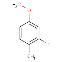 405-06-1 3-FLUORO-4-METHYLANISOLE chemical structure