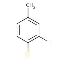 452-82-4 4-FLUORO-3-IODOTOLUENE chemical structure