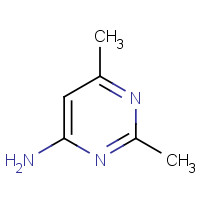 461-98-3 4-AMINO-2,6-DIMETHYLPYRIMIDINE chemical structure