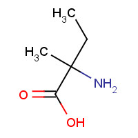 465-58-7 2-AMINO-2-METHYLBUTYRIC ACID chemical structure