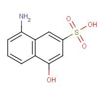 489-78-1 5-AMINO-1-NAPHTHOL-3-SULFONIC ACID chemical structure