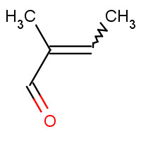 497-03-0 TRANS-2-METHYL-2-BUTENAL chemical structure