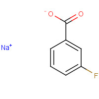 499-57-0 SODIUM 3-FLUOROBENZOATE chemical structure